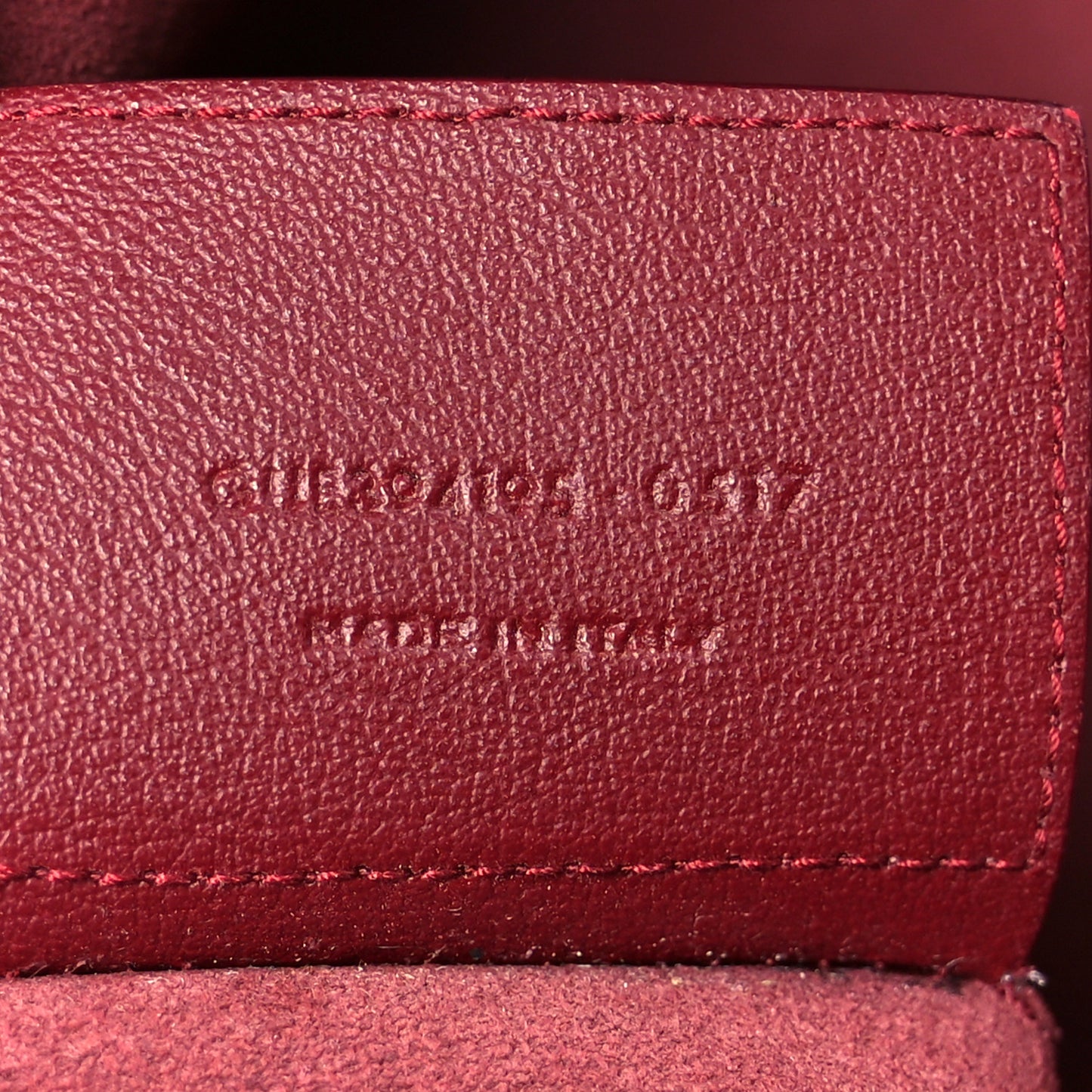 Calfskin Large Shopping Tote Palissandre