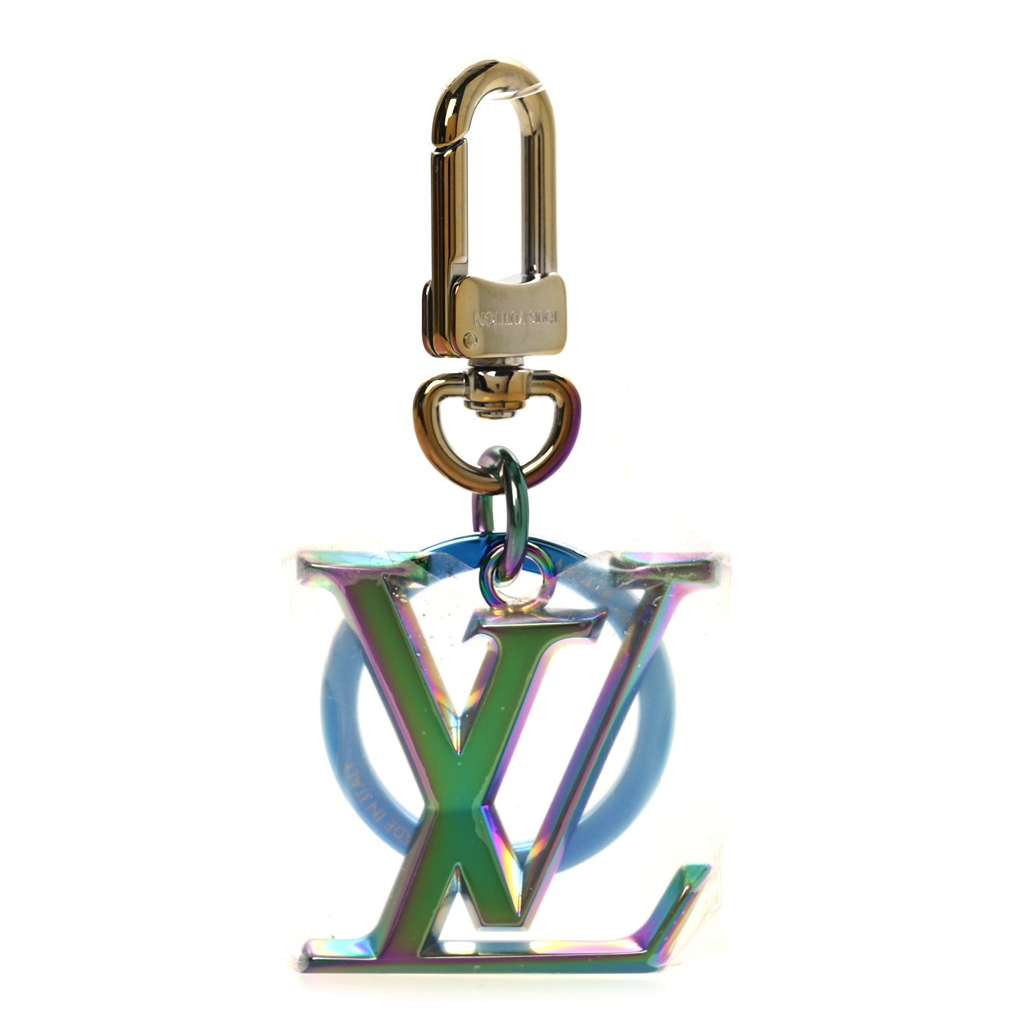 Louis Vuitton LV Rainbow MCA Bag Charm Key Holder Multicolor 1 of 4