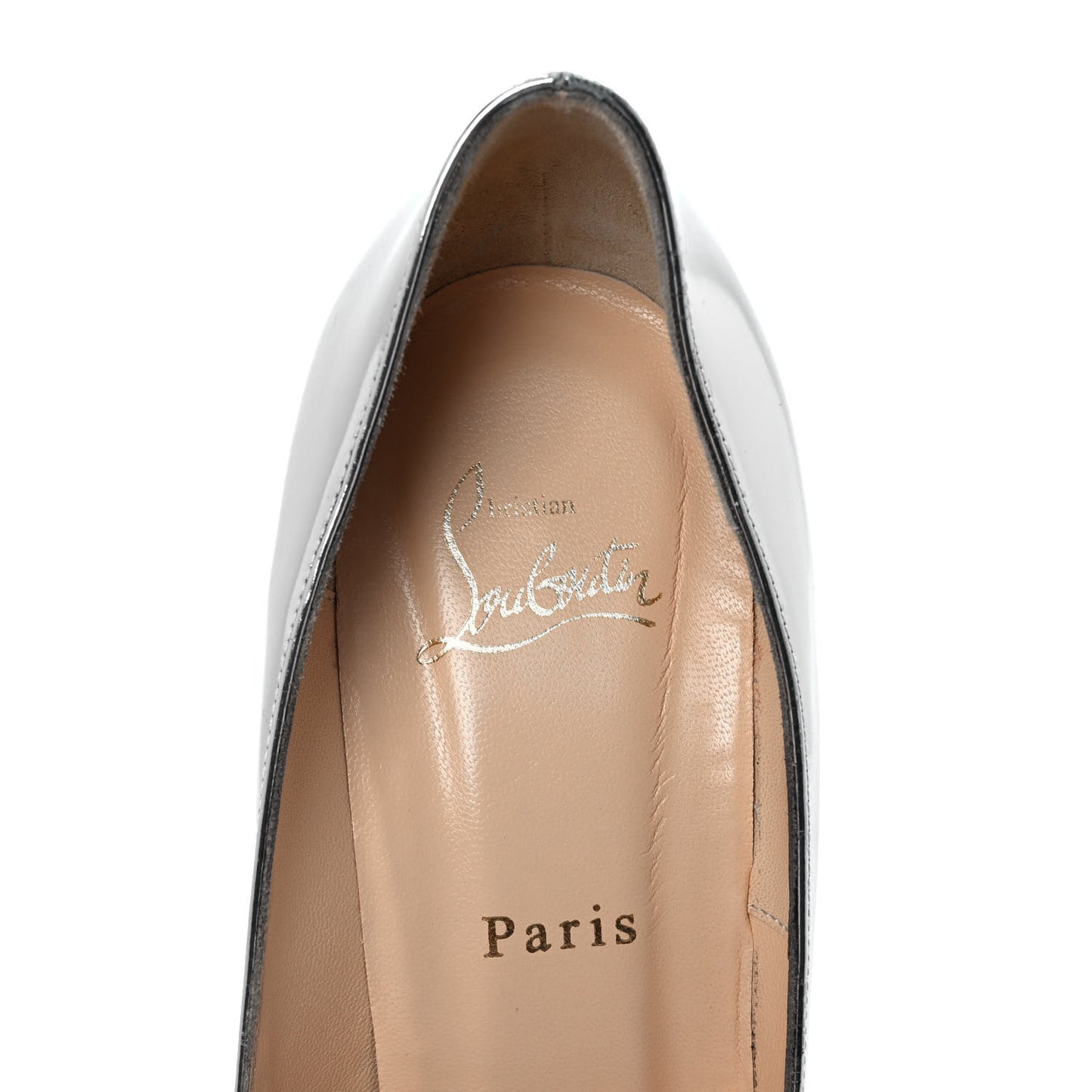 Nappa Patent Studded Predupump 85 Pumps 40 Silver