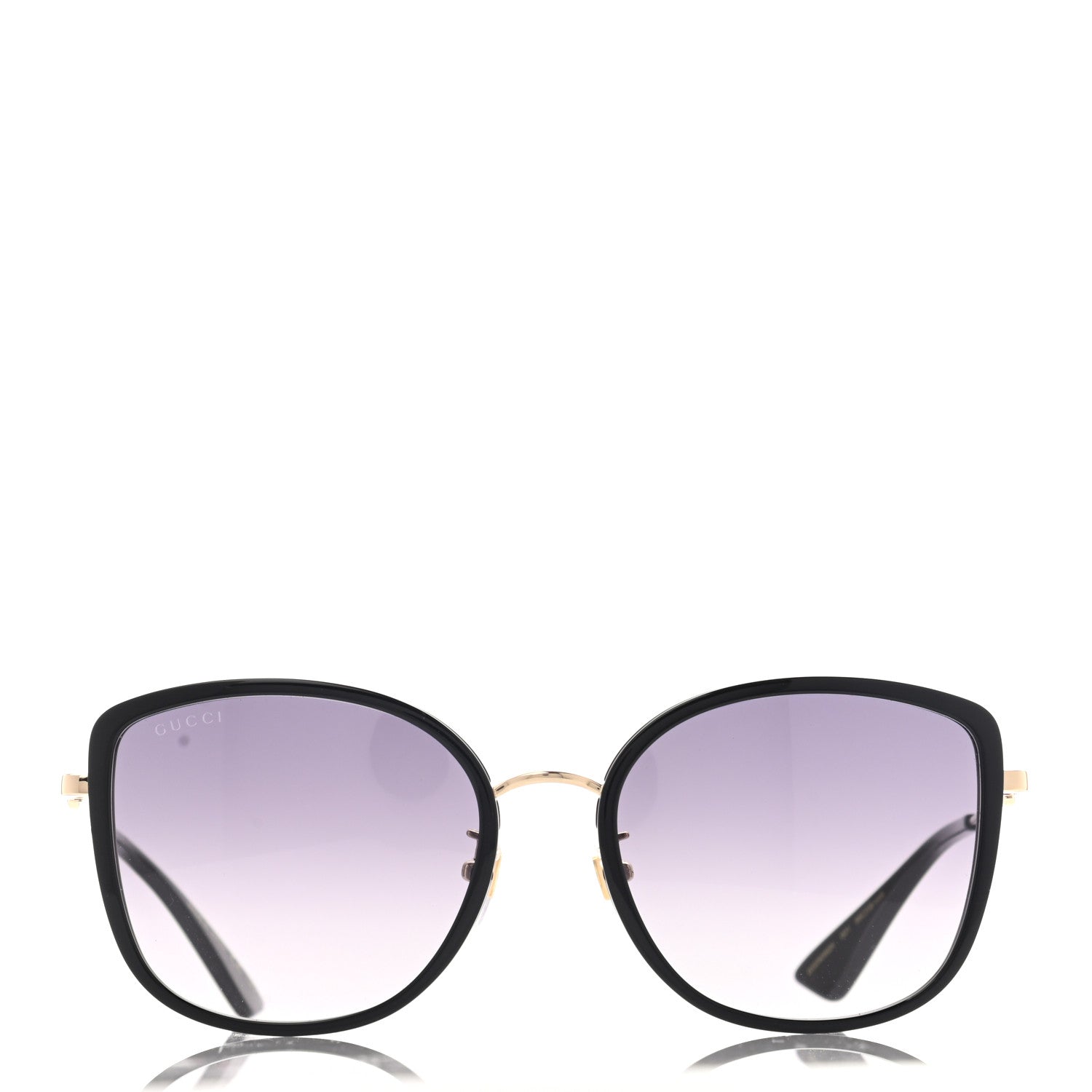 Gucci Cat Eye Sunglasses GG0606SK Black 2 of 7