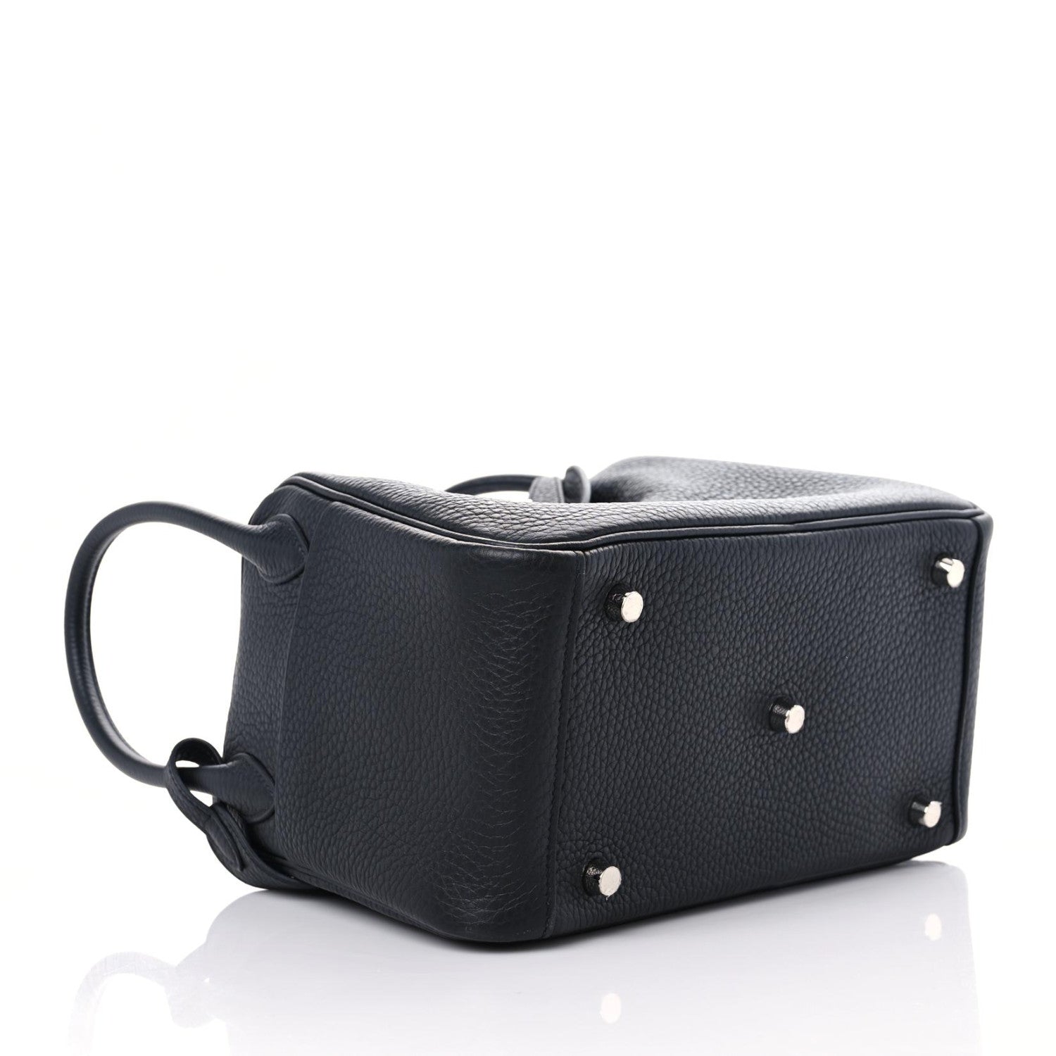 Hermes Taurillon Clemence Lindy 26 Black 4 of 9