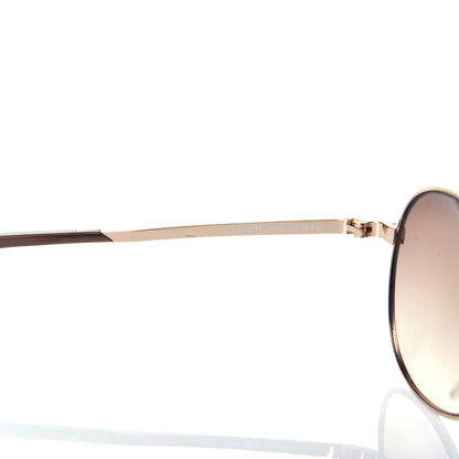 Tom Ford Metal Charles Aviator Sunglasses TF35 Gold 6 of 8