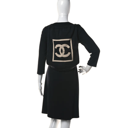 Chanel Cotton CC Drawstring Sport Line Backpack Black 2 of 10