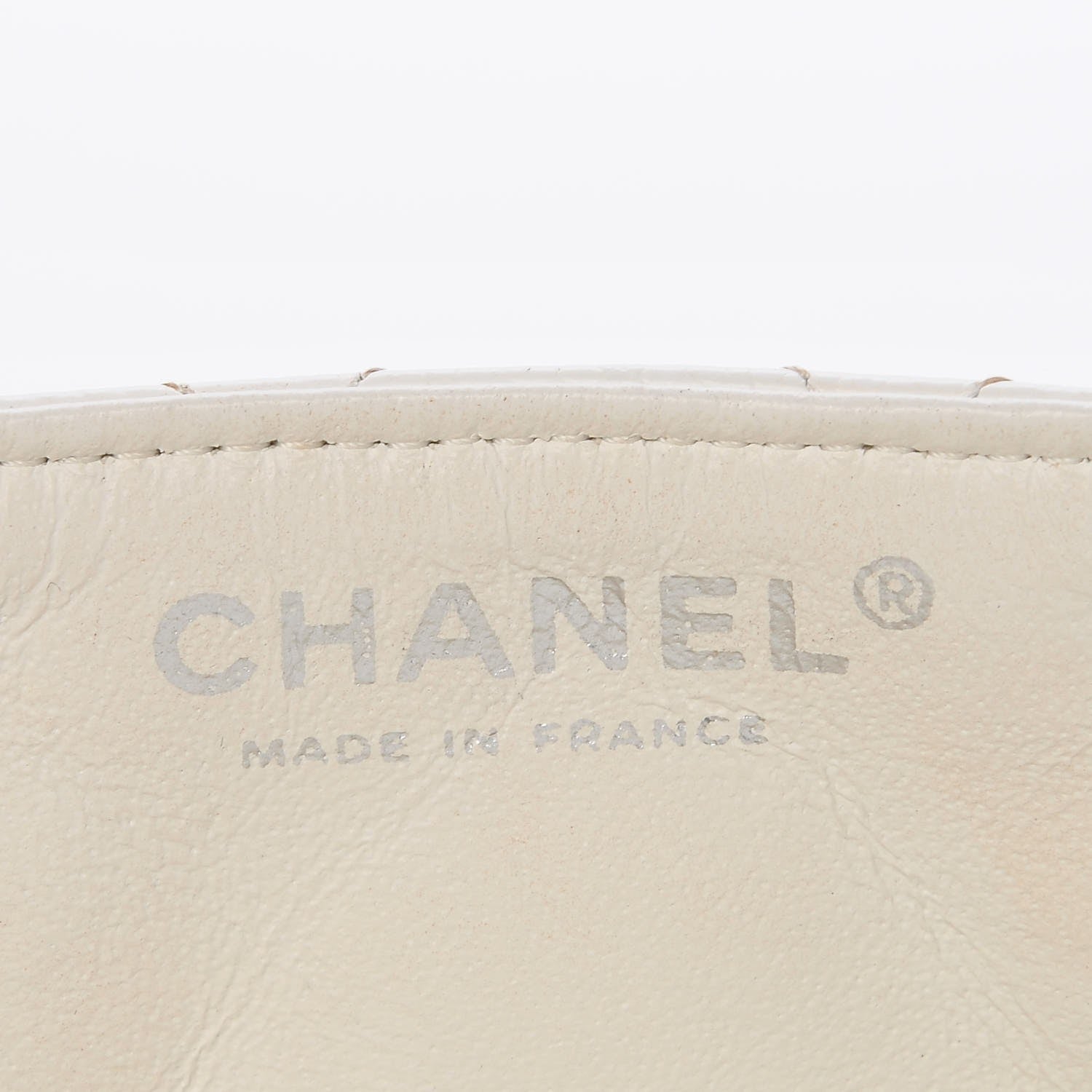 Chanel Caviar Quilted East West Flap White 6 of 8