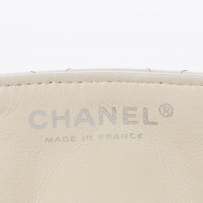 Chanel Caviar Quilted East West Flap White 6 of 8