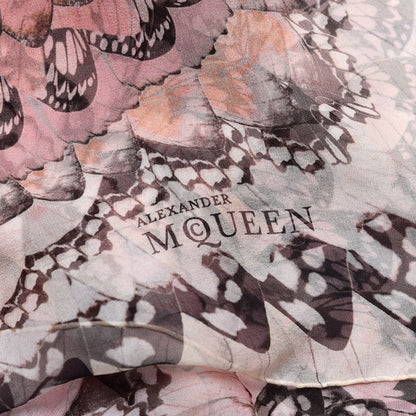Alexander McQueen Silk Chiffon Butterfly Scarf 3 of 4