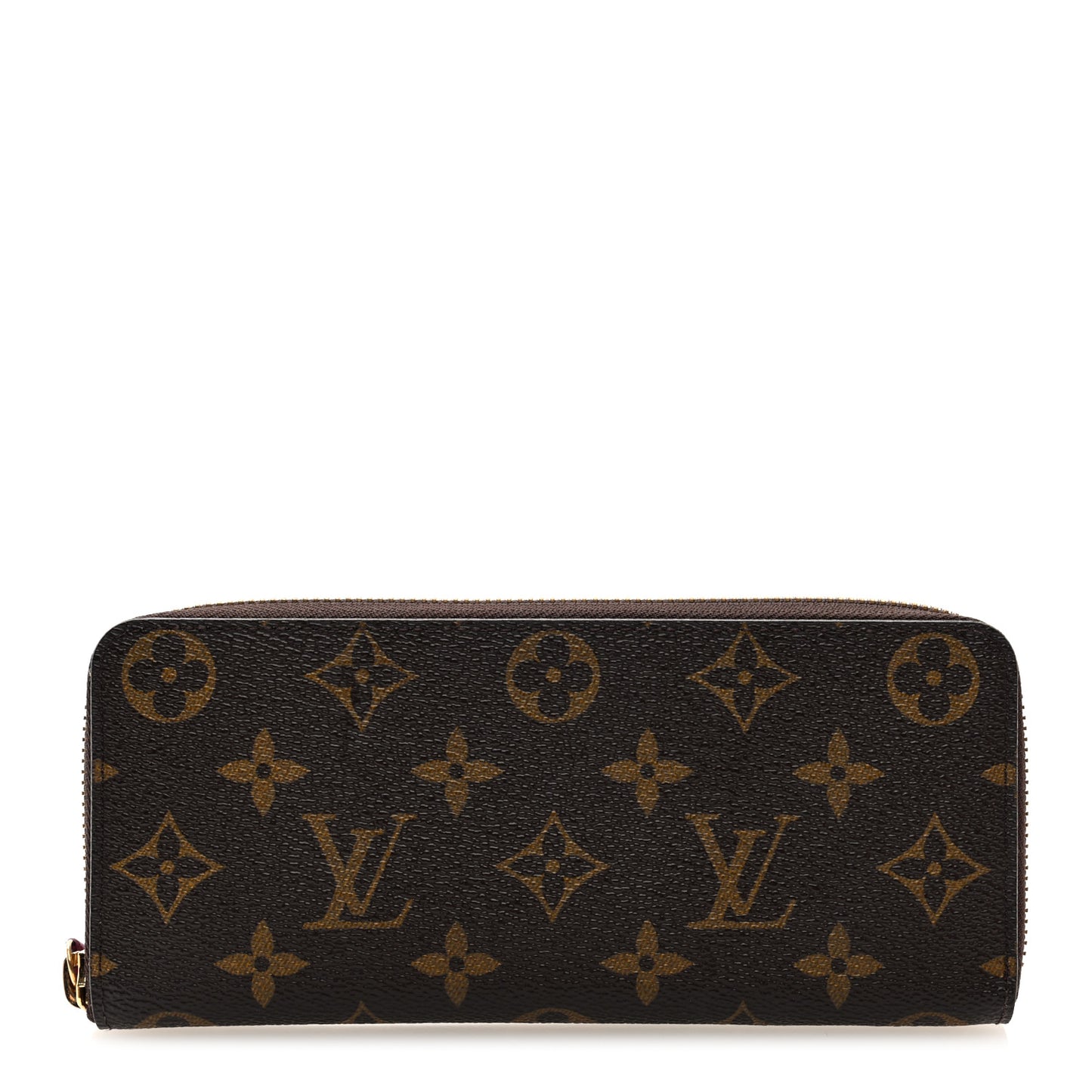 Monogram Clemence Wallet Fuchsia