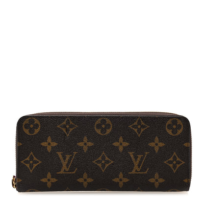 Louis Vuitton Monogram Clemence Wallet Fuchsia 1 of 7