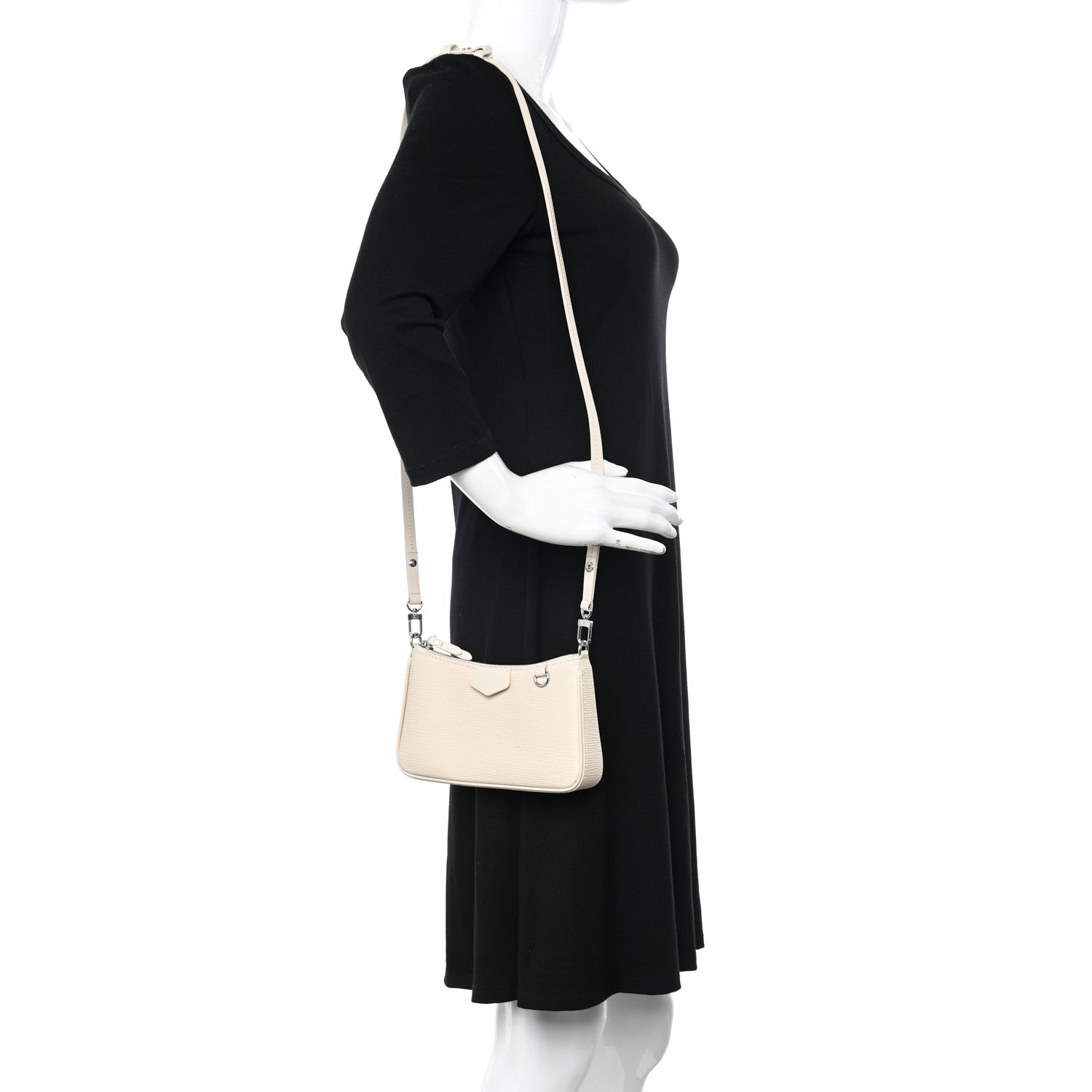 Louis Vuitton Epi Easy Pouch On Strap Quartz 2 of 12