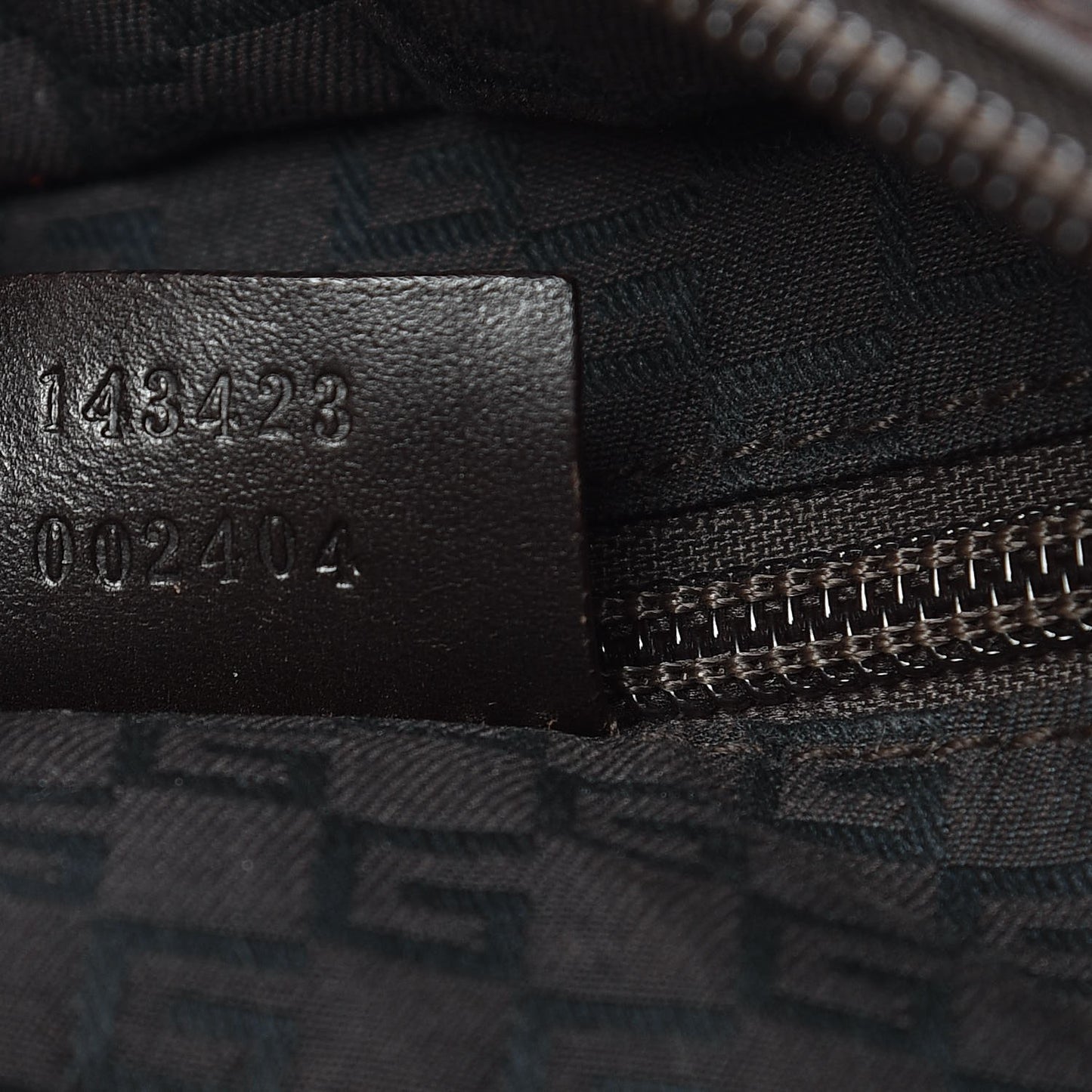 Nylon Monogram Tote Brown