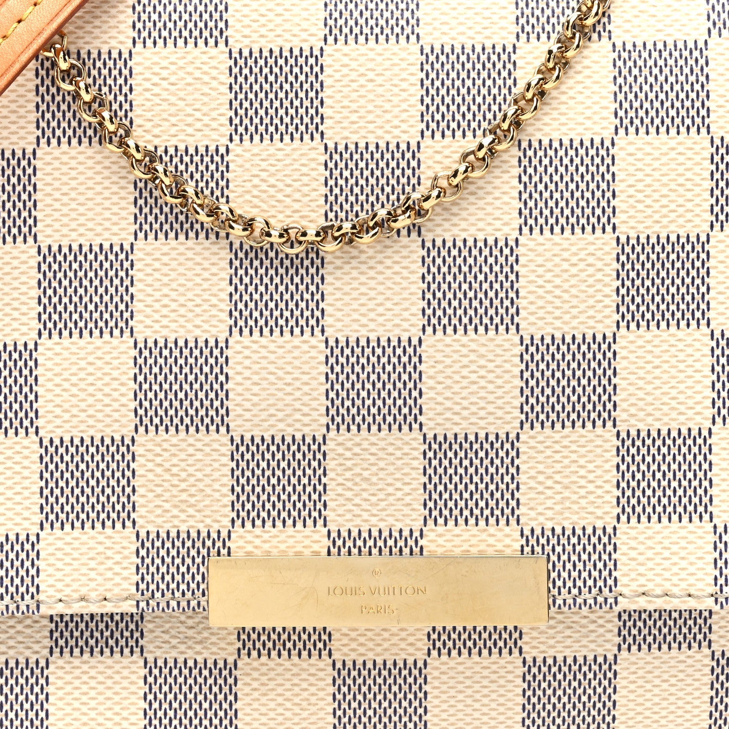 Louis Vuitton Damier Azur Favorite MM 7 of 9