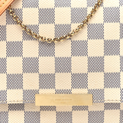 Louis Vuitton Damier Azur Favorite MM 7 of 9