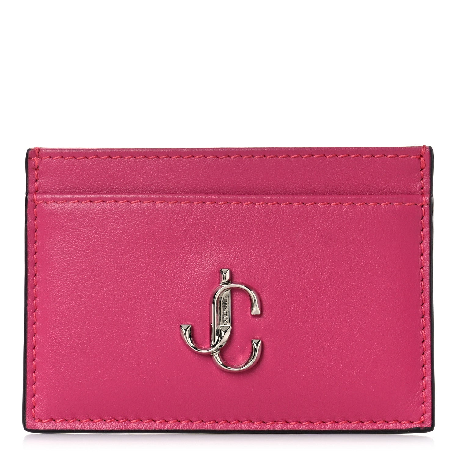Jimmy Choo Smooth Calfskin Umika Card Holder Bubble 1 of 9