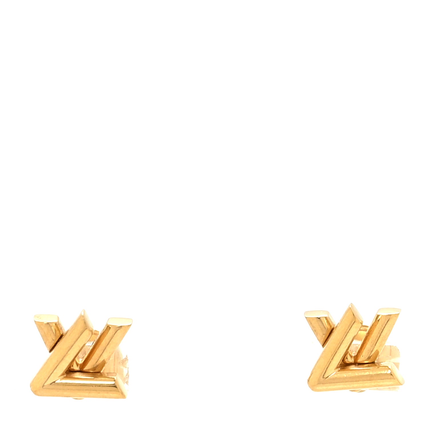 Louis Vuitton Metal GO-14 Earrings Gold 1 of 4