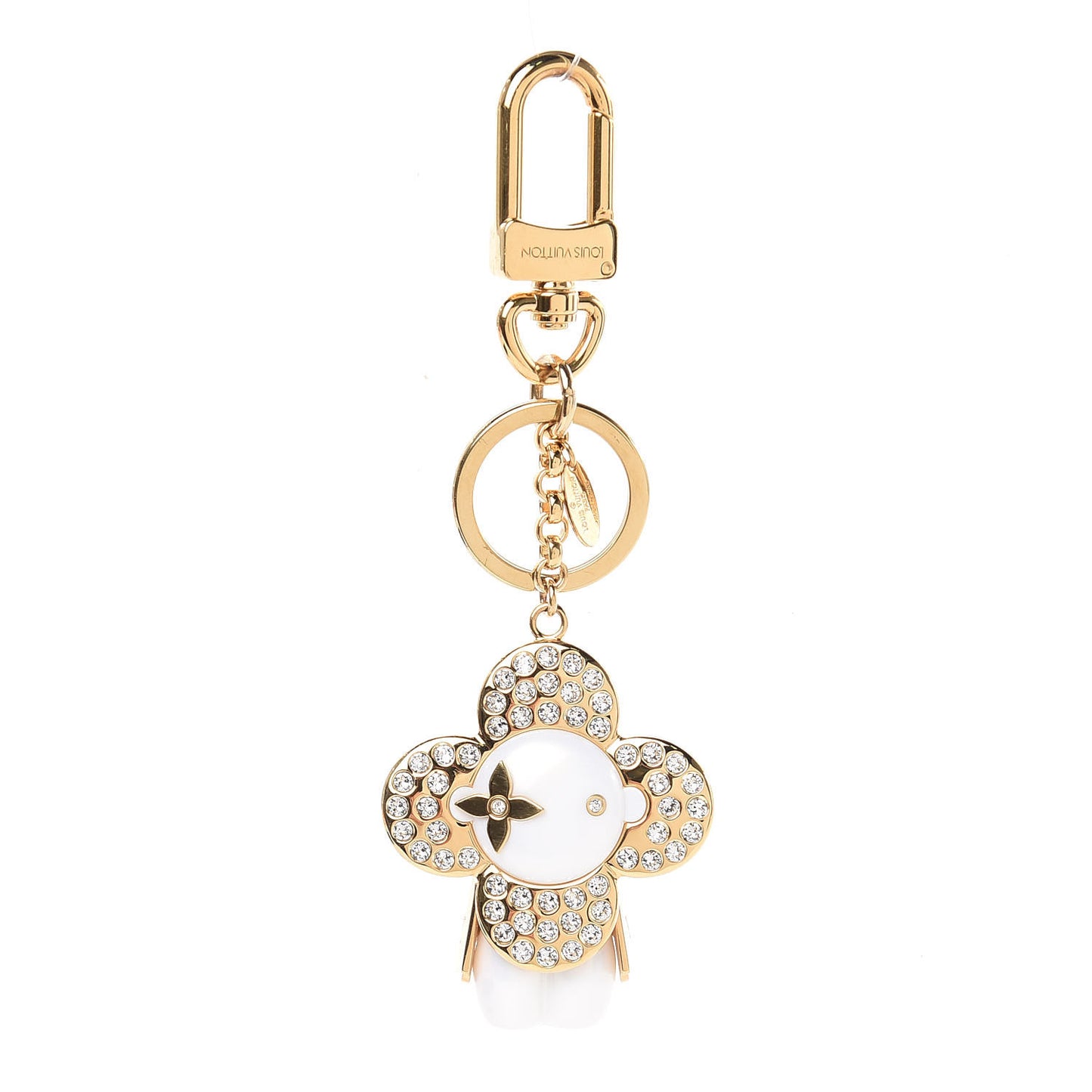 Strass Vivienne Winter Bag Charm Key Holder Gold