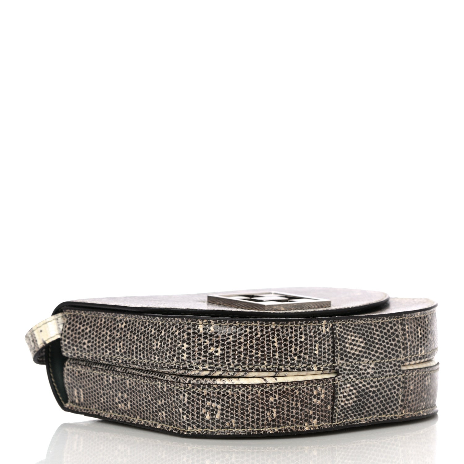 Hermes Lizard Mosaique Au 24-17 Ombre Vert Fonce 4 of 13
