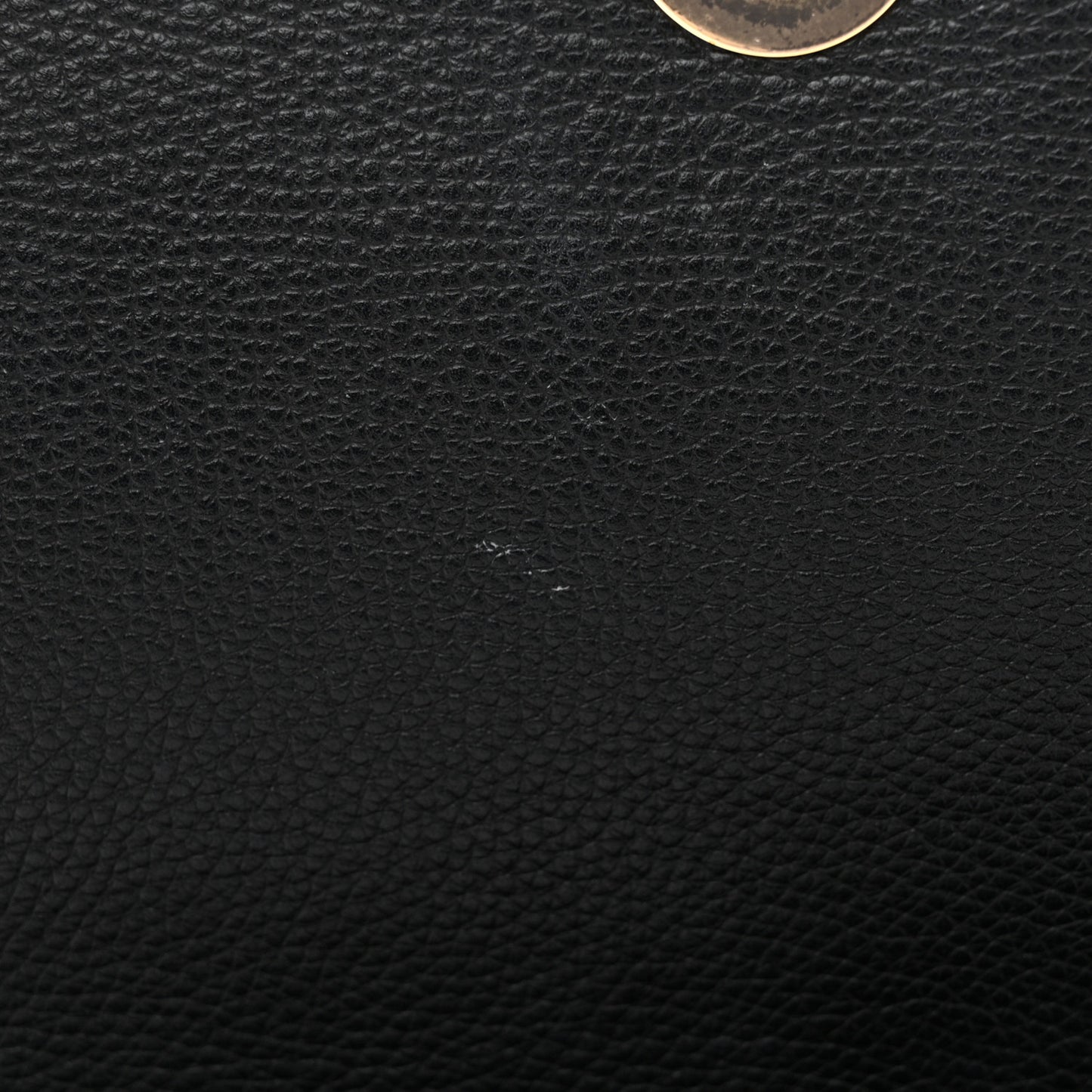 Grainy Calfskin Vintage Check Note Crossbody Bag Black