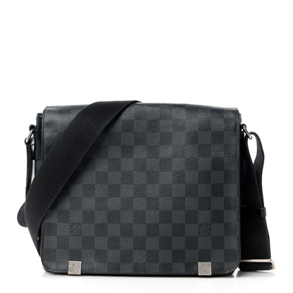 Louis Vuitton Damier Graphite District PM 1 of 12