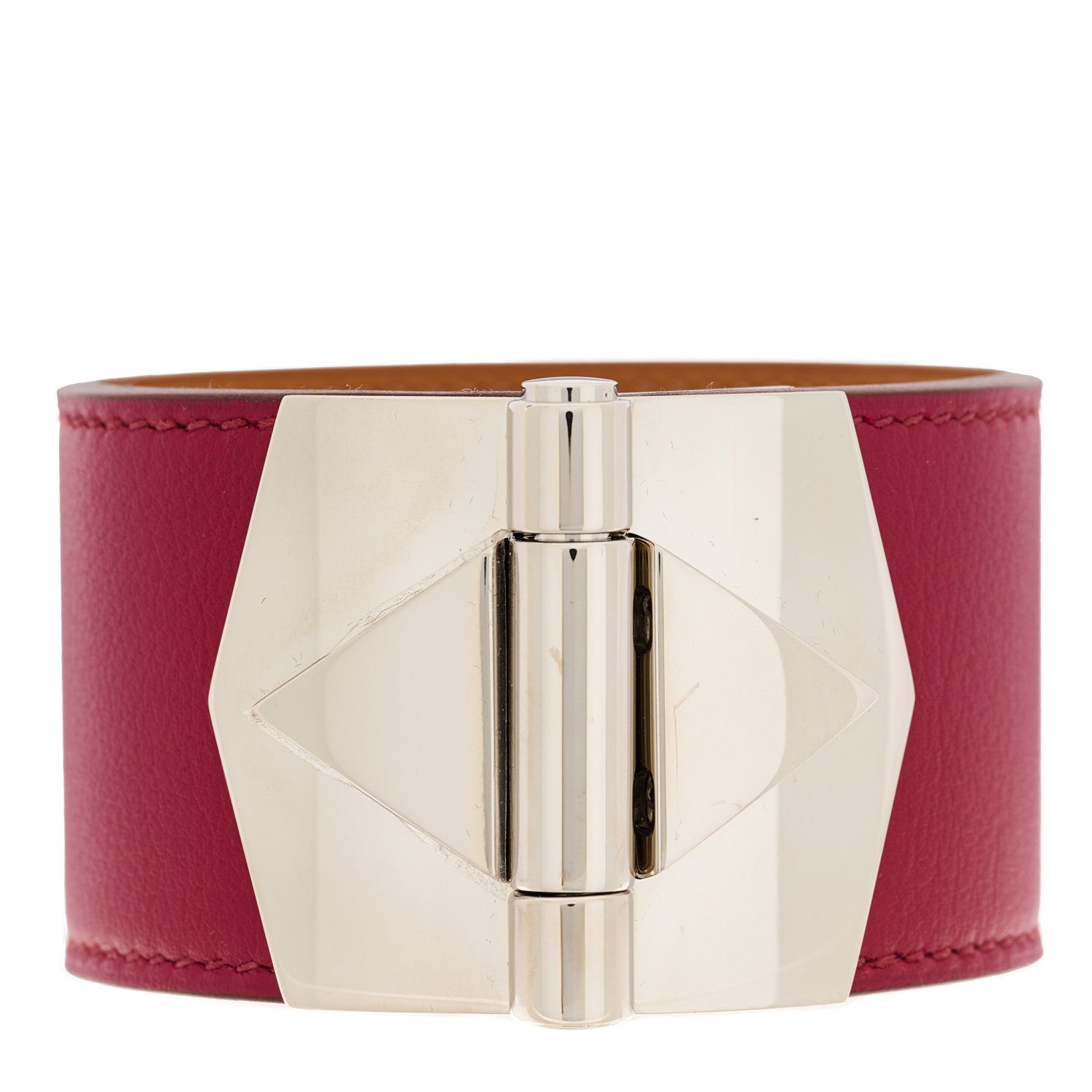 Hermes Chamonix Berenice Bracelet M Rubis 1 of 6
