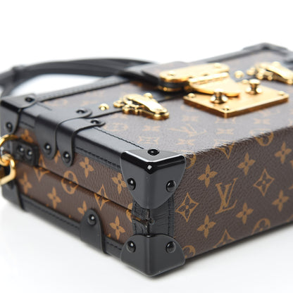 Louis Vuitton Monogram Petite Malle Black 8 of 10