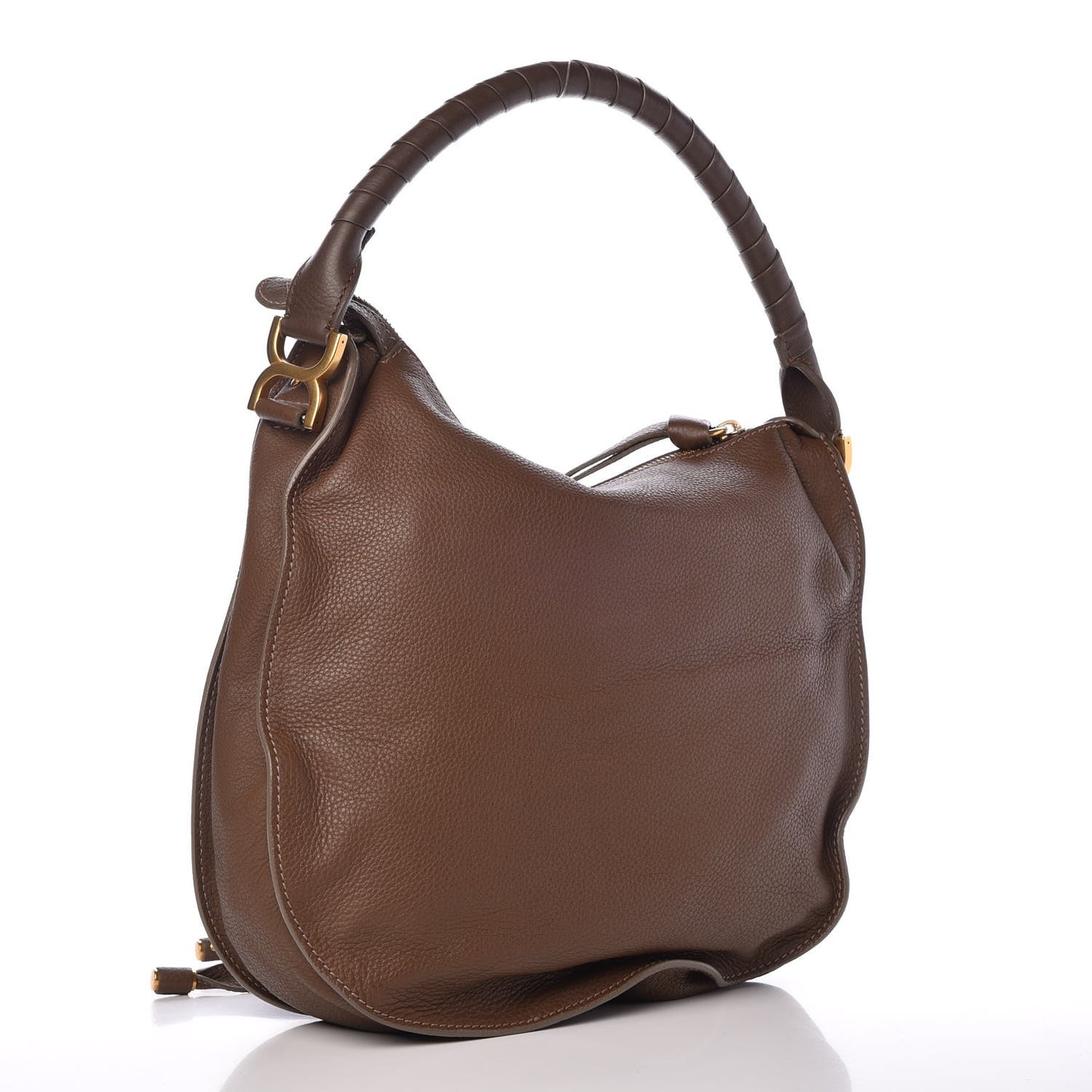 Calfskin Medium Marcie Hobo Oak