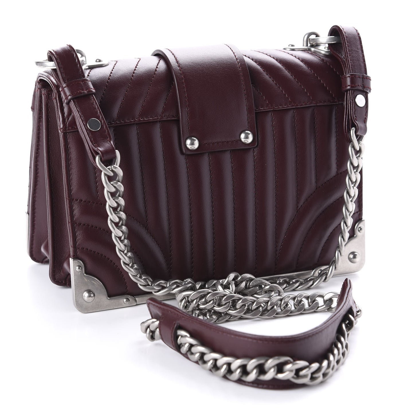 Soft Calfskin Impunture Diagramme Cahier Bag Granato