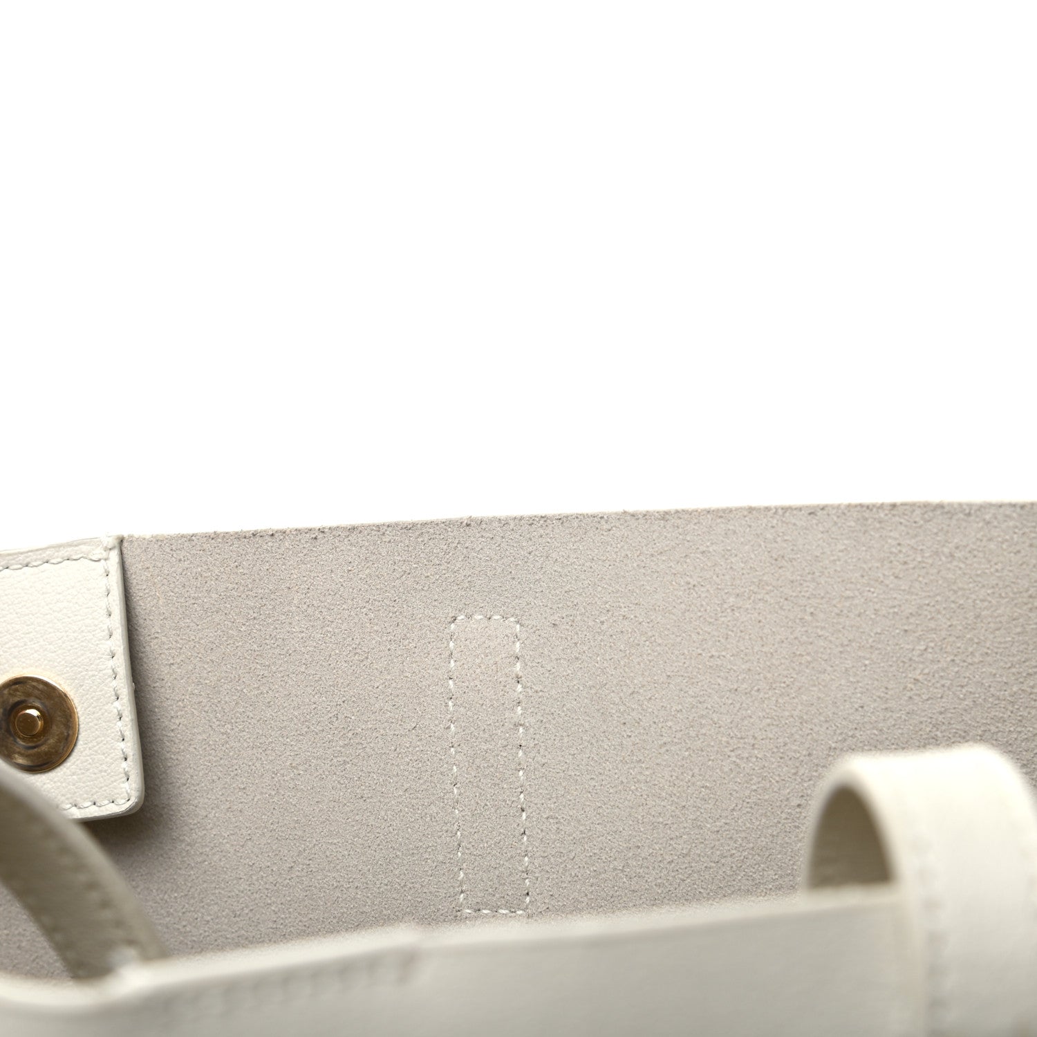 Saint Laurent Calfskin Medium Shopping Tote Porcellana 11 of 13