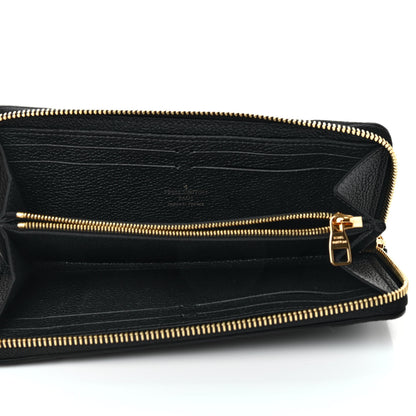 Louis Vuitton Empreinte Clemence Wallet Black 5 of 6