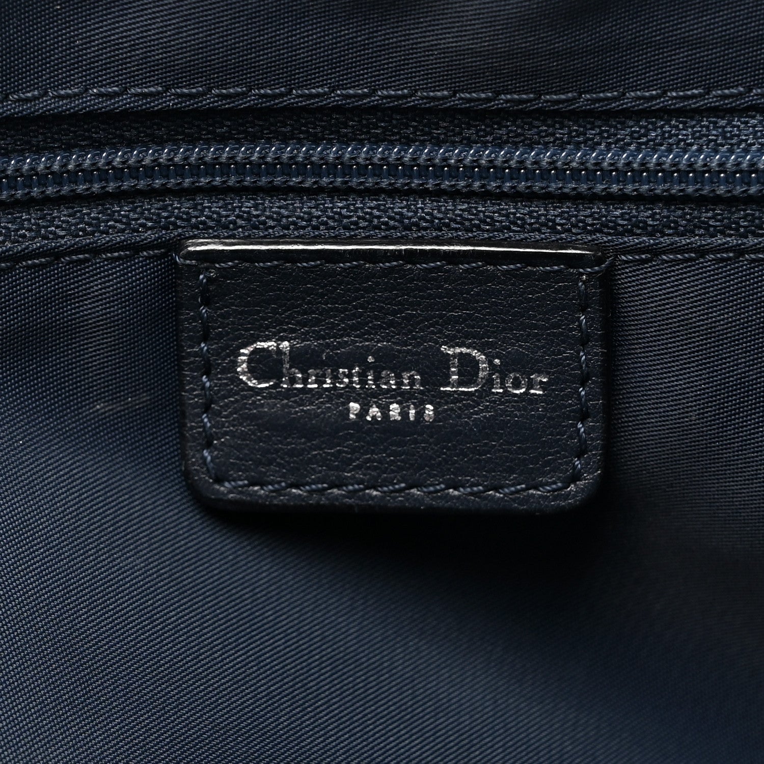 Christian Dior Monogram Charms Shoulder Bag Blue 6 of 17