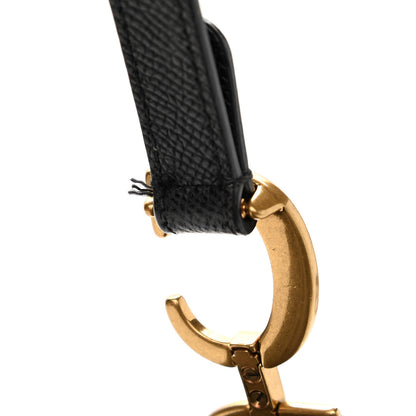 Christian Dior Grained Calfskin Mini Saddle Bag Black 10 of 11