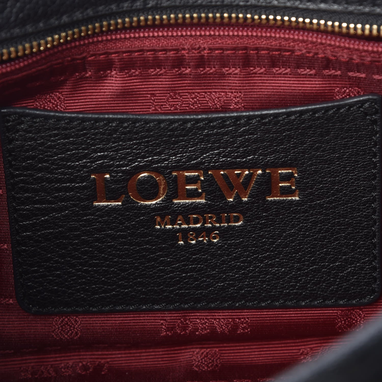 Loewe Goatskin Amazona 23 Black 6 of 8