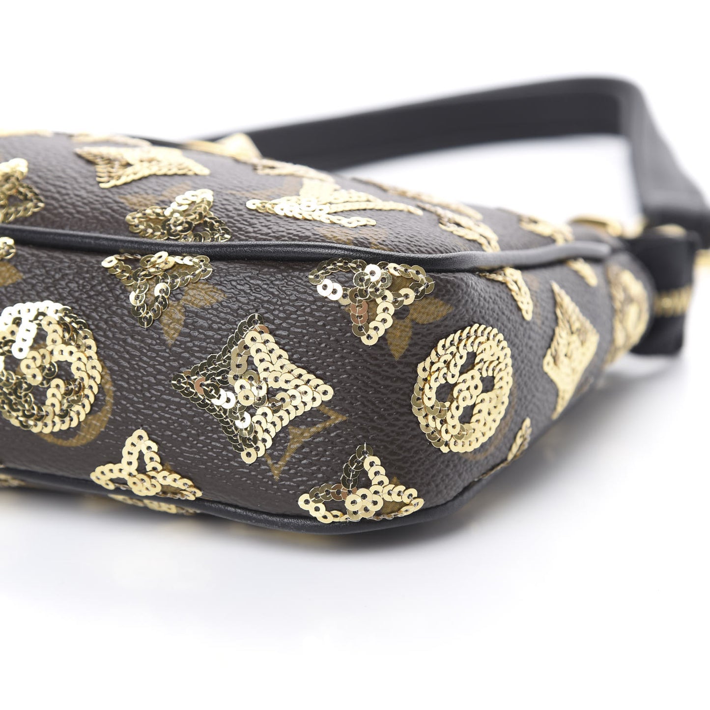 Monogram Sequins Eclipse Pochette Gold