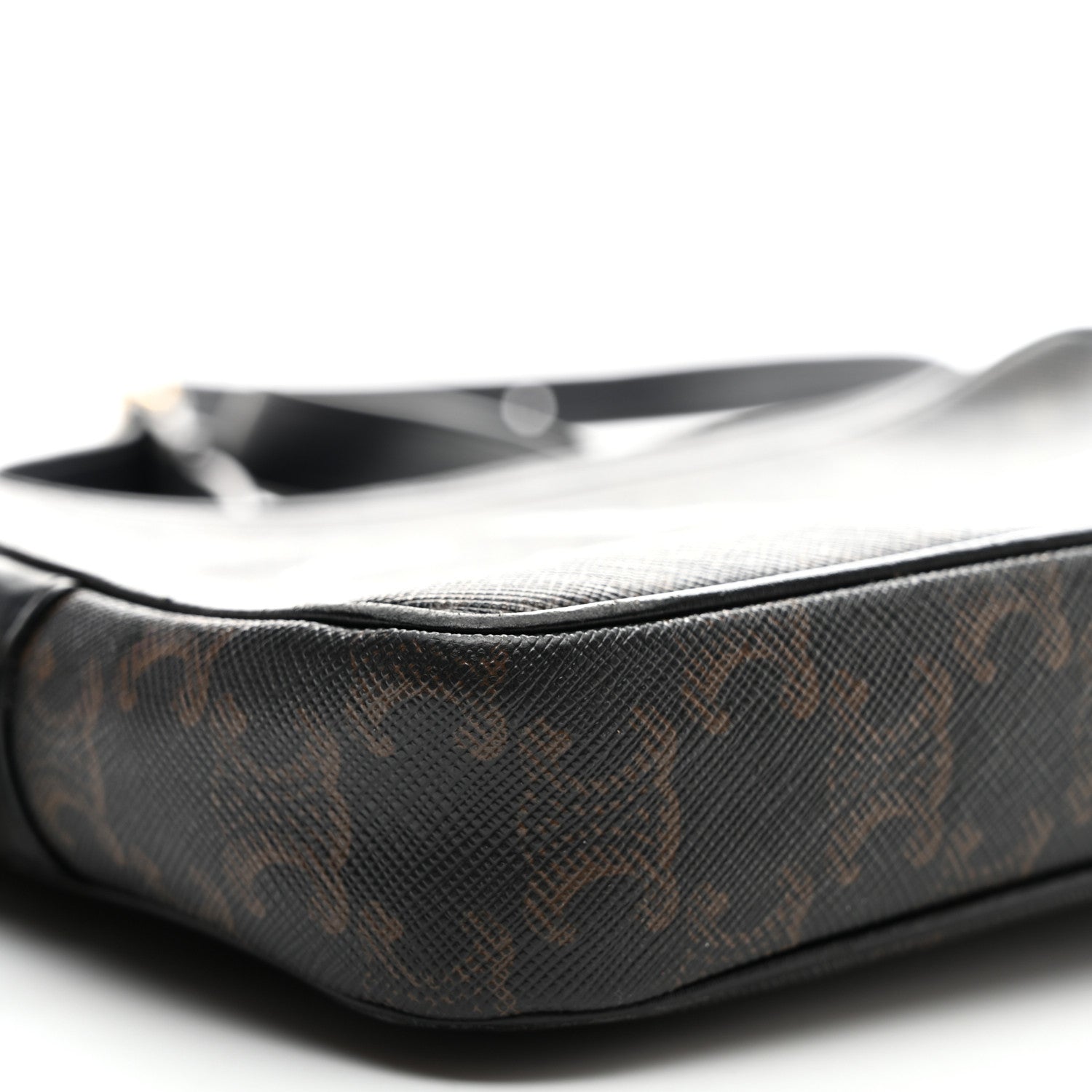 Celine Triomphe Canvas Medium Messenger Bag Black 9 of 13