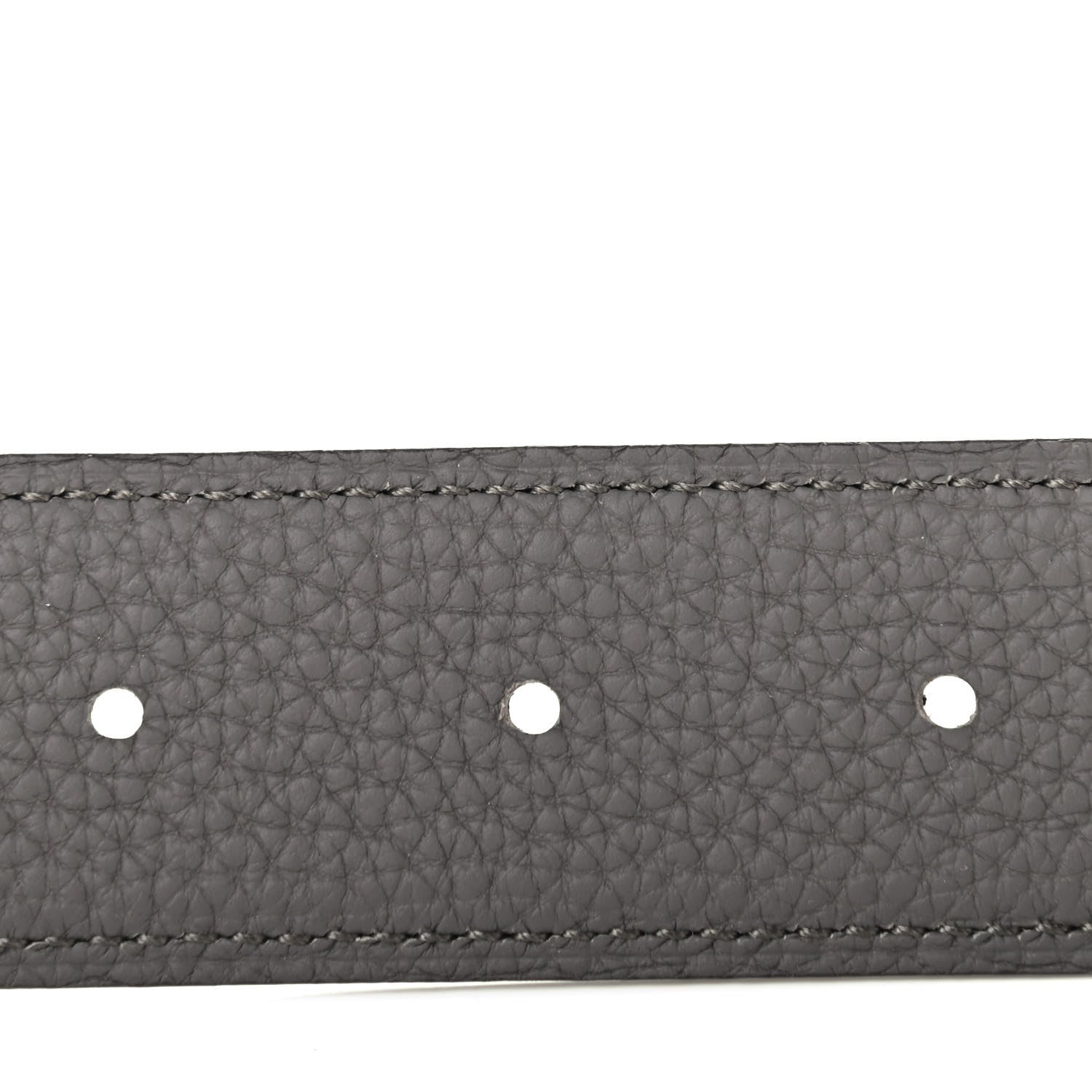 Hermes Box Togo 32mm Angora Belt 90 Black Etain 4 of 5