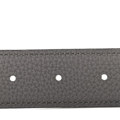 Hermes Box Togo 32mm Angora Belt 90 Black Etain 4 of 5