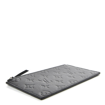Louis Vuitton Empreinte Felicie Chain Wallet Zippered Insert Black 3 of 5