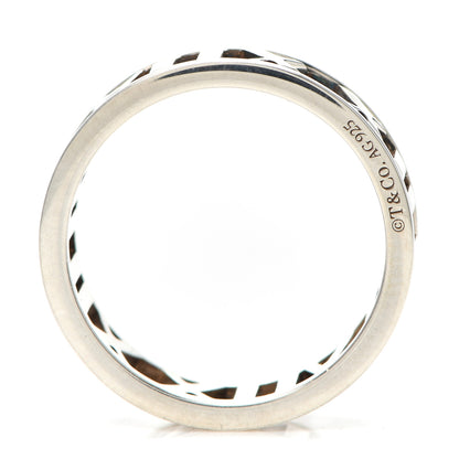 Tiffany Sterling Silver Wide Atlas Open Ring 54 6.75 4 of 4