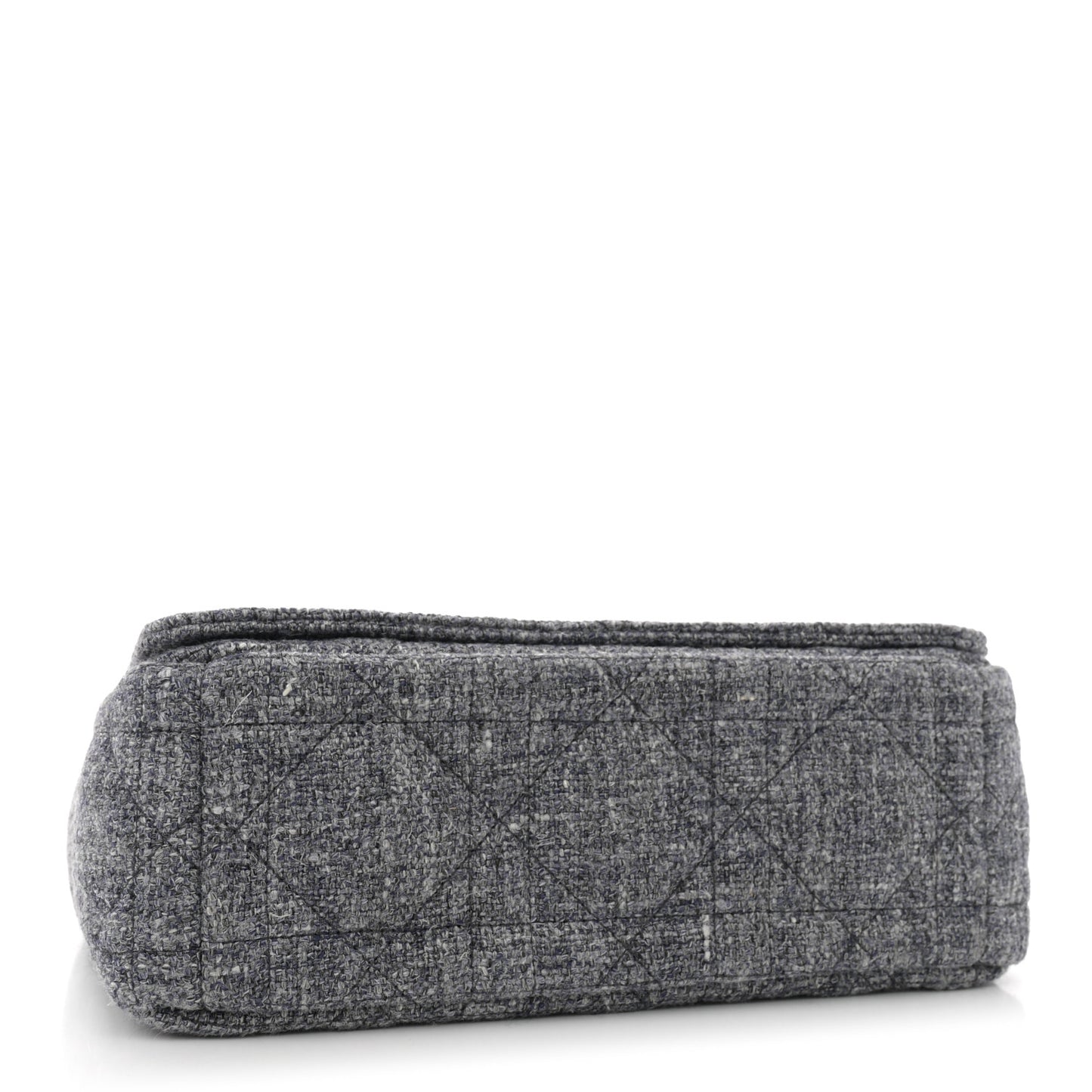 Tweed Macrocannage Medium Caro Bag Black