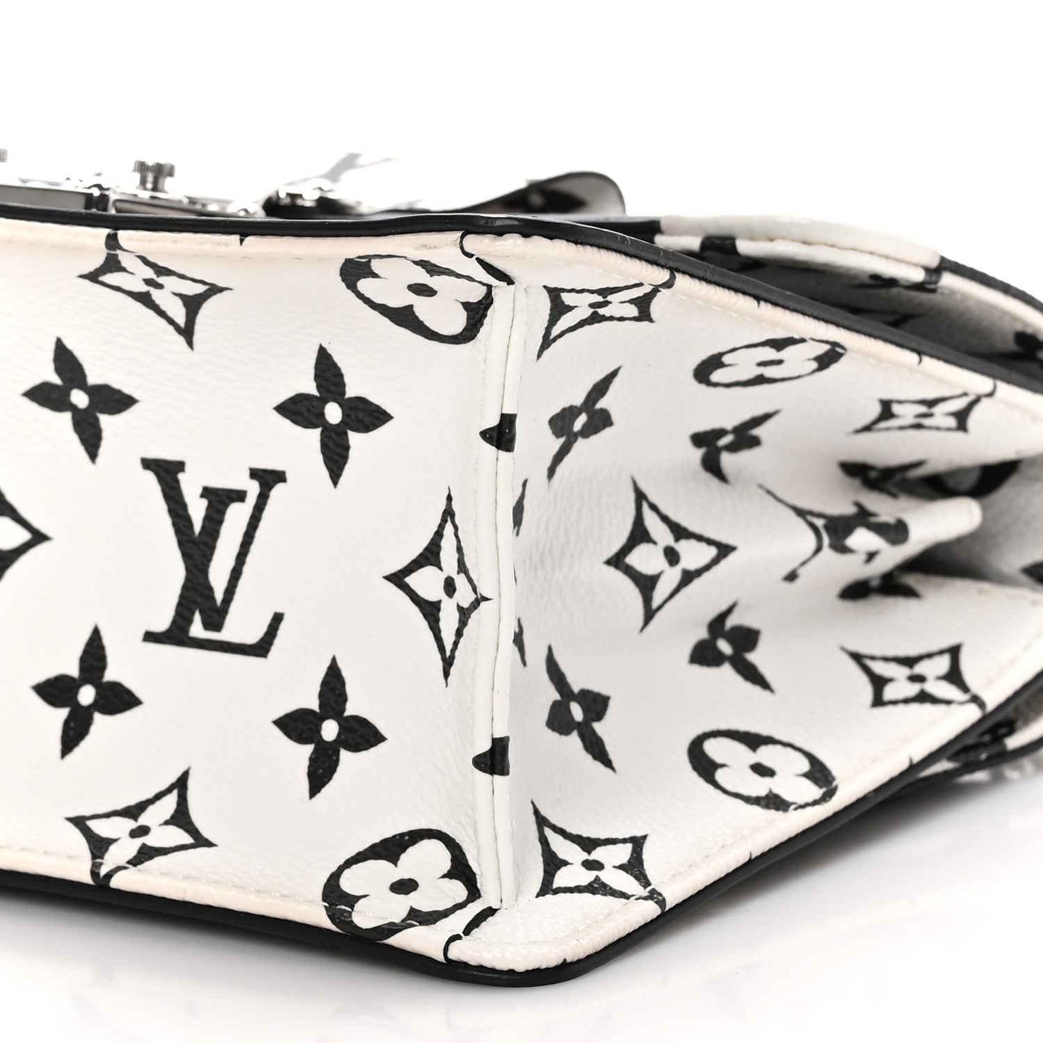 Louis Vuitton Vernis Epi Monogram Wynwood Black White 9 of 10
