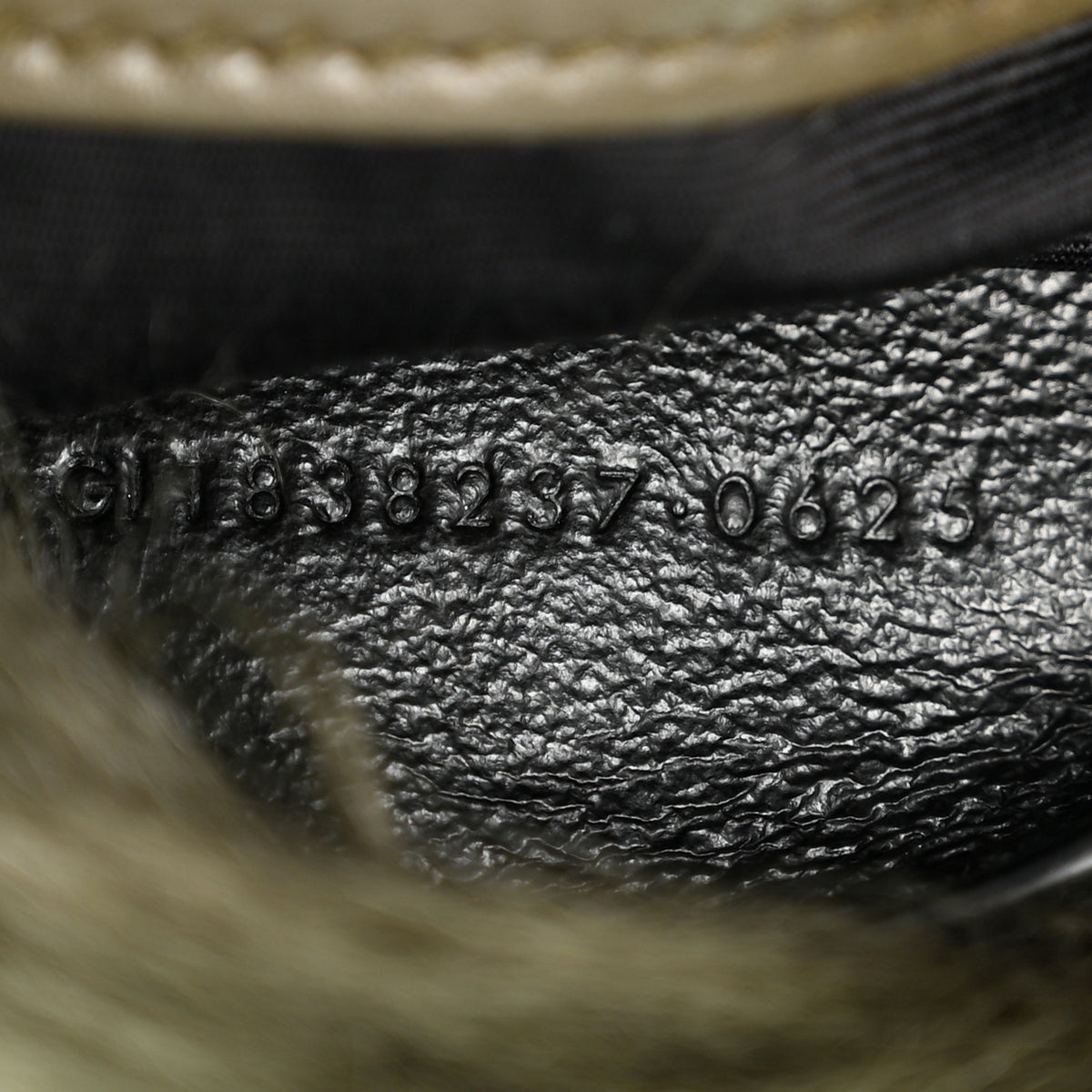 Saint Laurent Shearling Fur Mini Jamie 4.3  Olive Ranch Dark Olive Ranch 8 of 11
