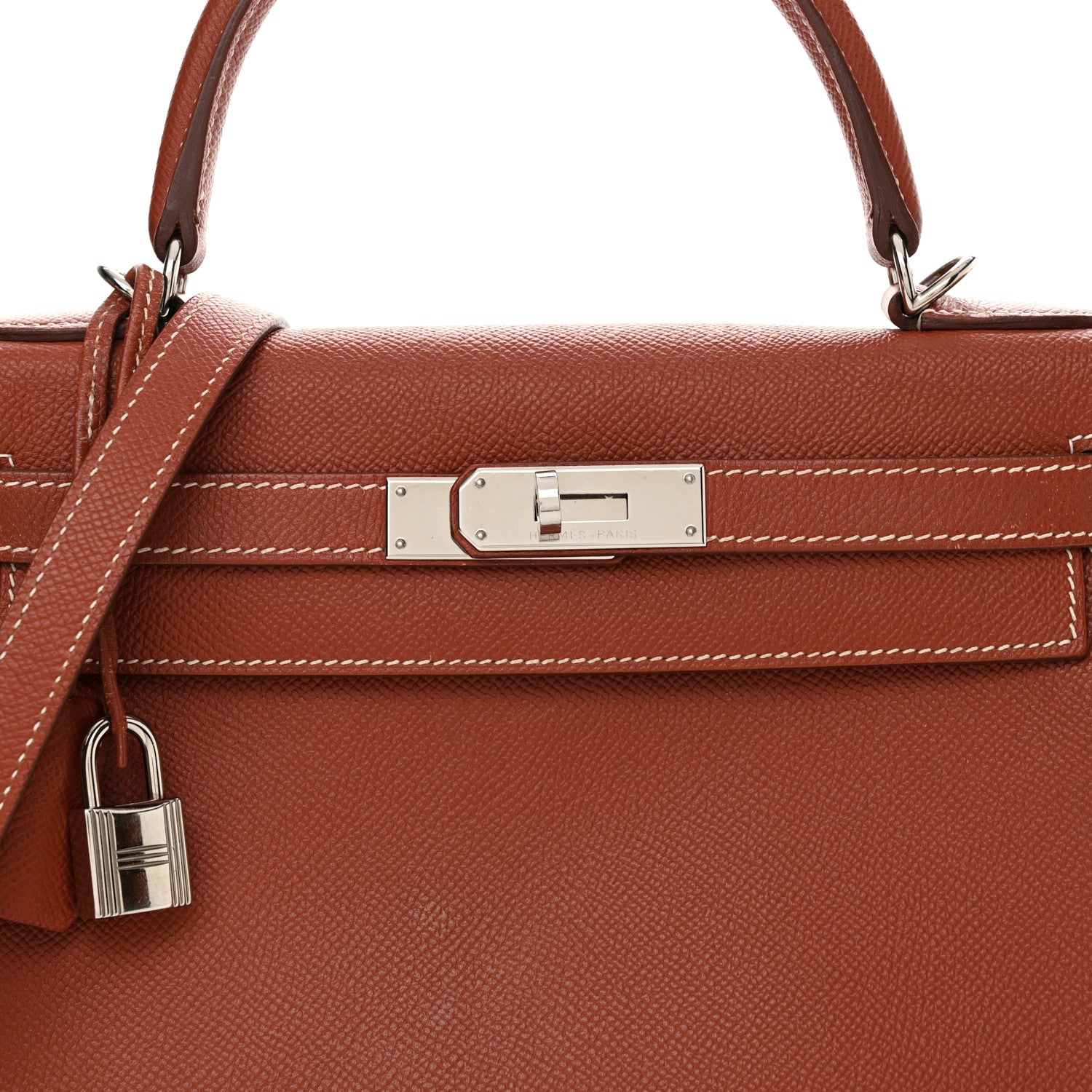 Hermes Epsom Kelly Retourne 28 Brique 9 of 22
