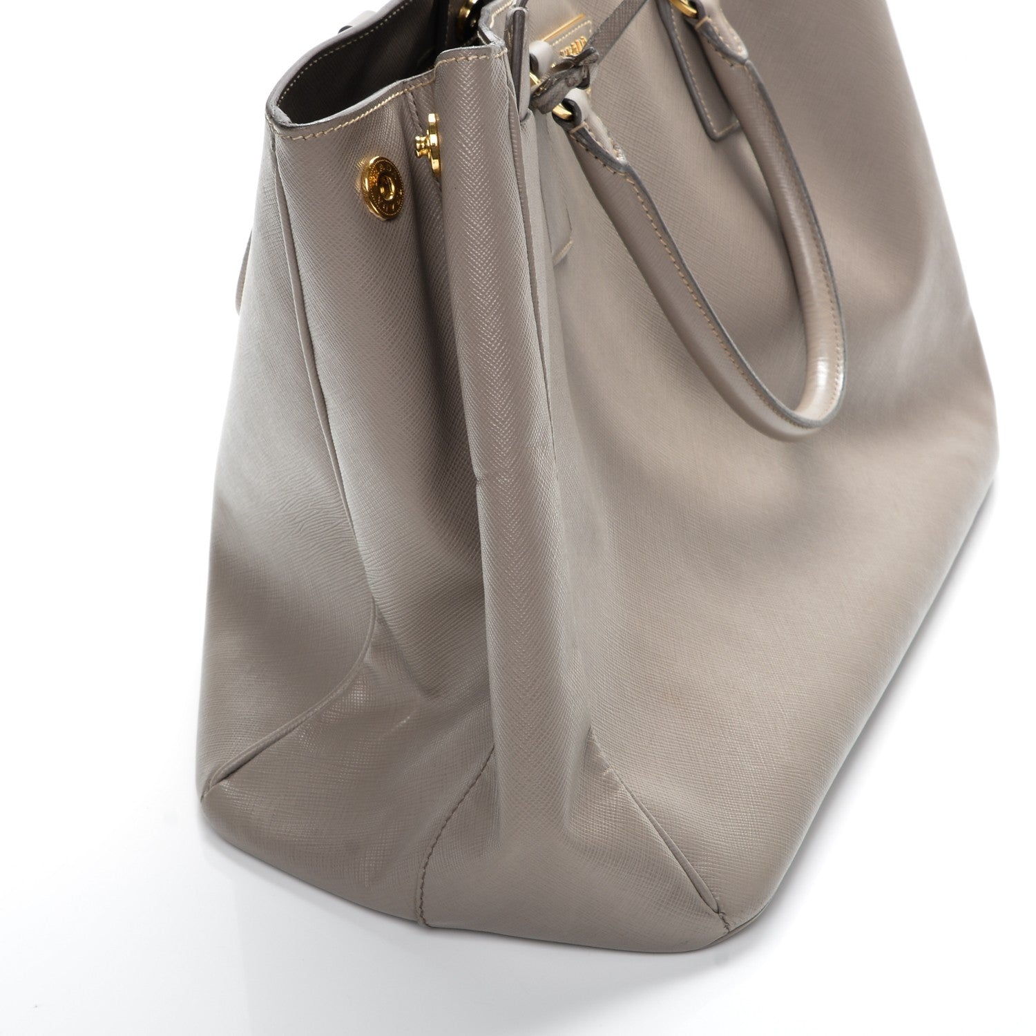 Prada Saffiano Lux Large Tote Argilla 10 of 10