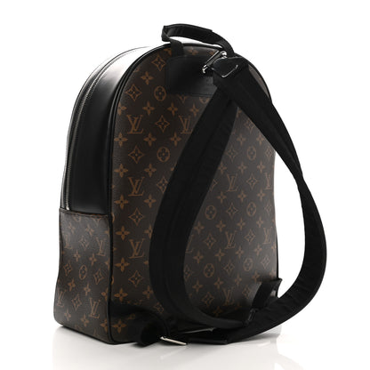Louis Vuitton Monogram Macassar Josh Backpack 3 of 9