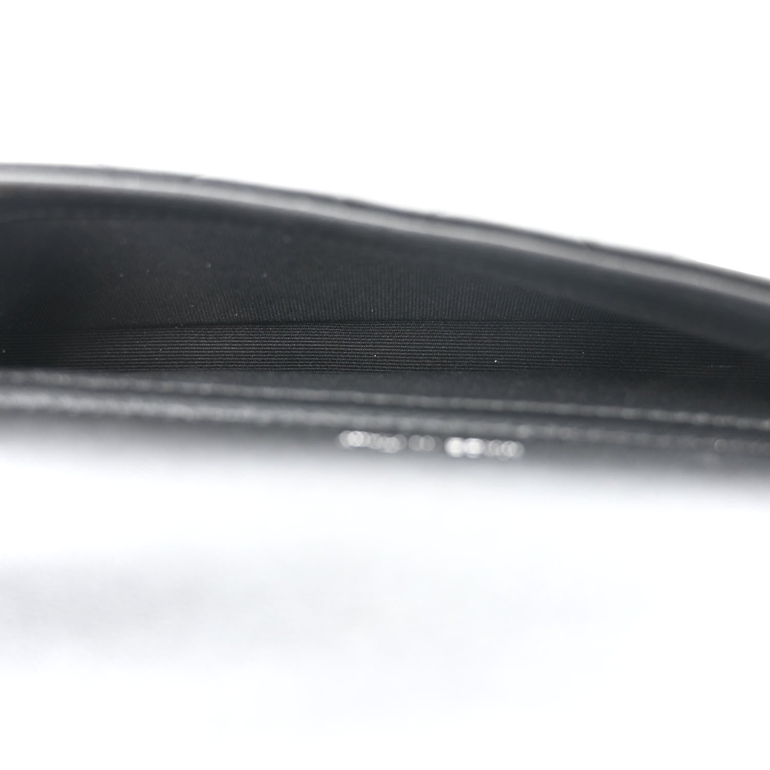 Chanel Lambskin Quilted Flap Phone Holder With Chain So Black 5 of 12