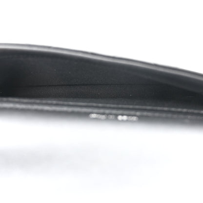 Chanel Lambskin Quilted Flap Phone Holder With Chain So Black 5 of 12