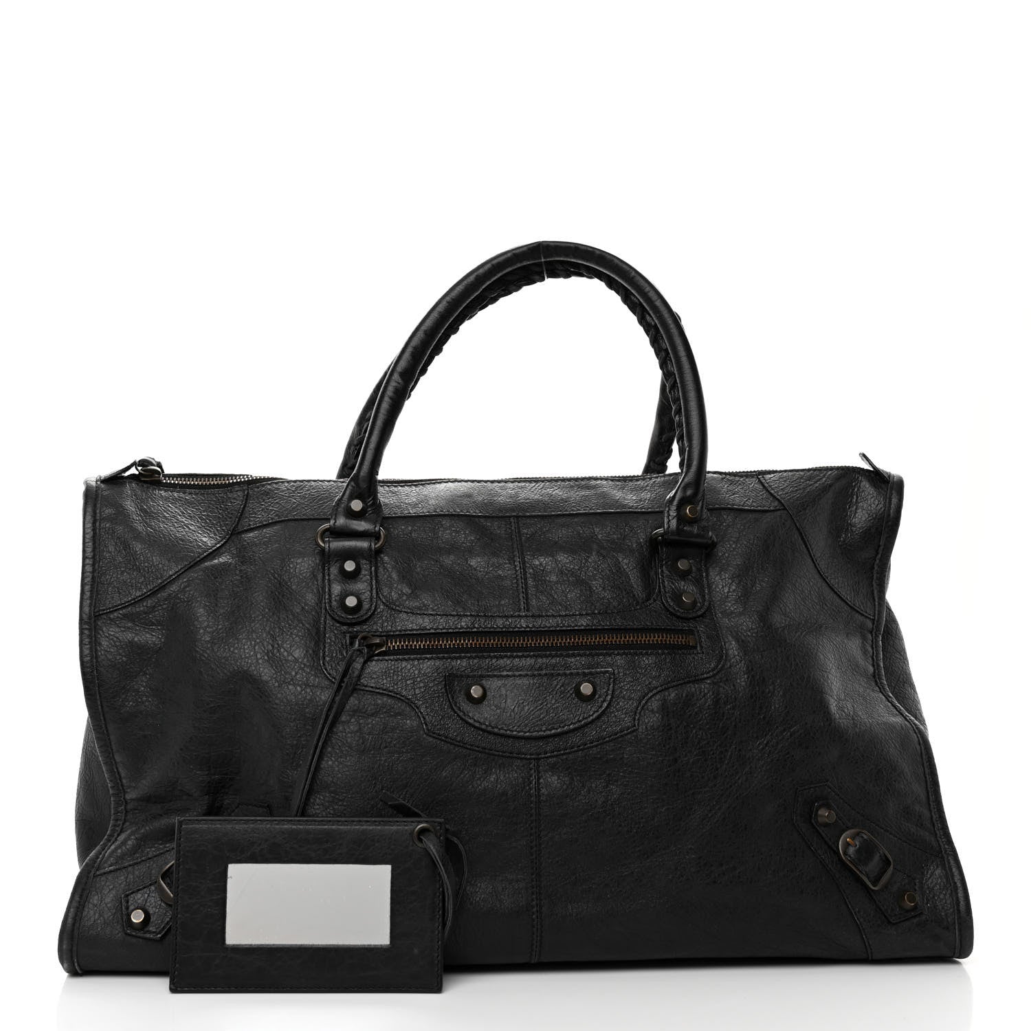 Balenciaga Agneau Classic Hardware Work Black 3 of 10
