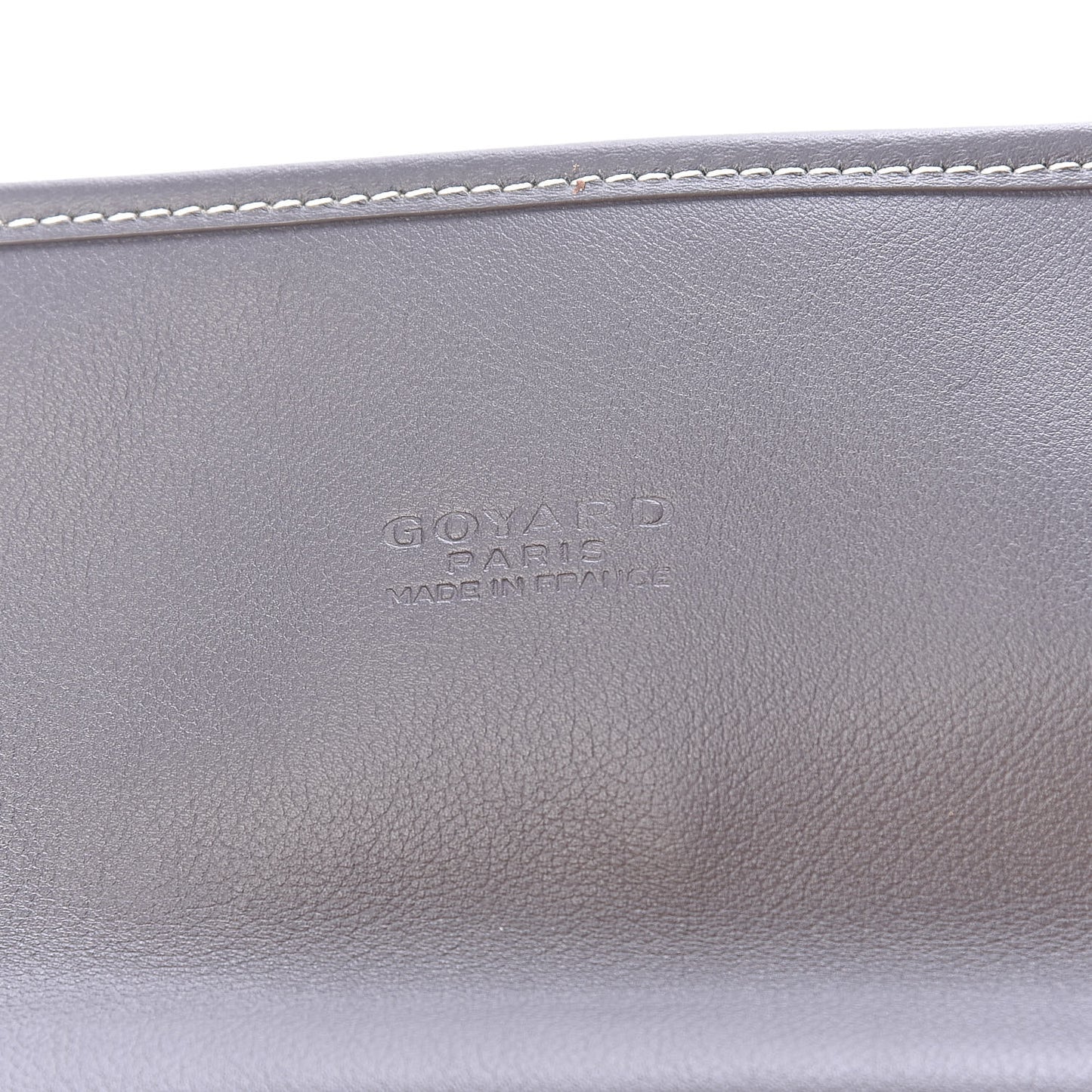 Goyardine Saint Leger Soft Briefcase Backpack Grey