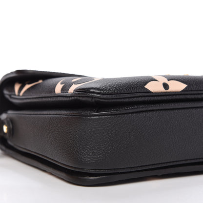 Louis Vuitton Empreinte Monogram Giant Pochette Metis Black Beige 6 of 11
