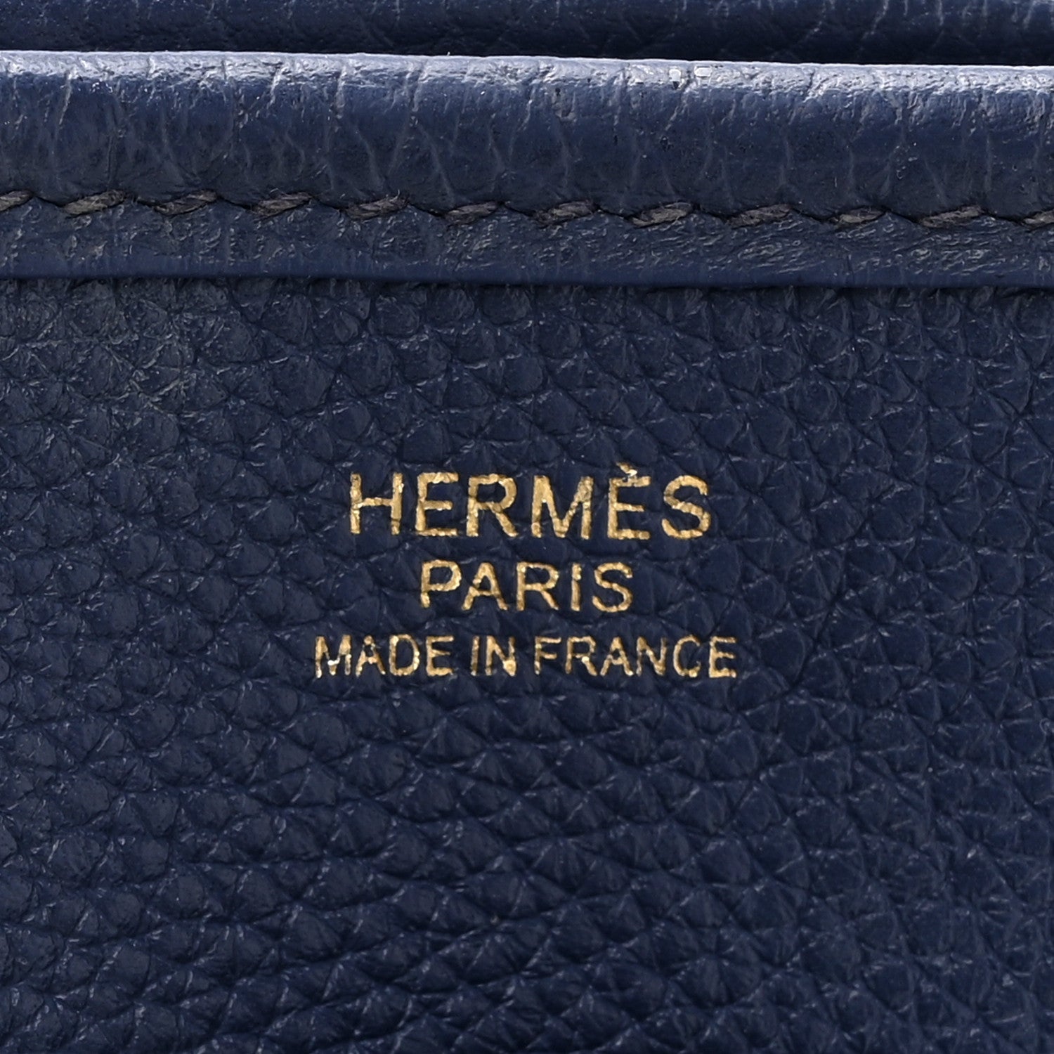 Hermes Taurillon Clemence EVELYNE III PM Bleu Encre 6 of 11