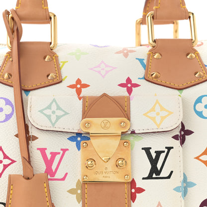 Louis Vuitton Monogram Multicolor Speedy 30 White 7 of 13